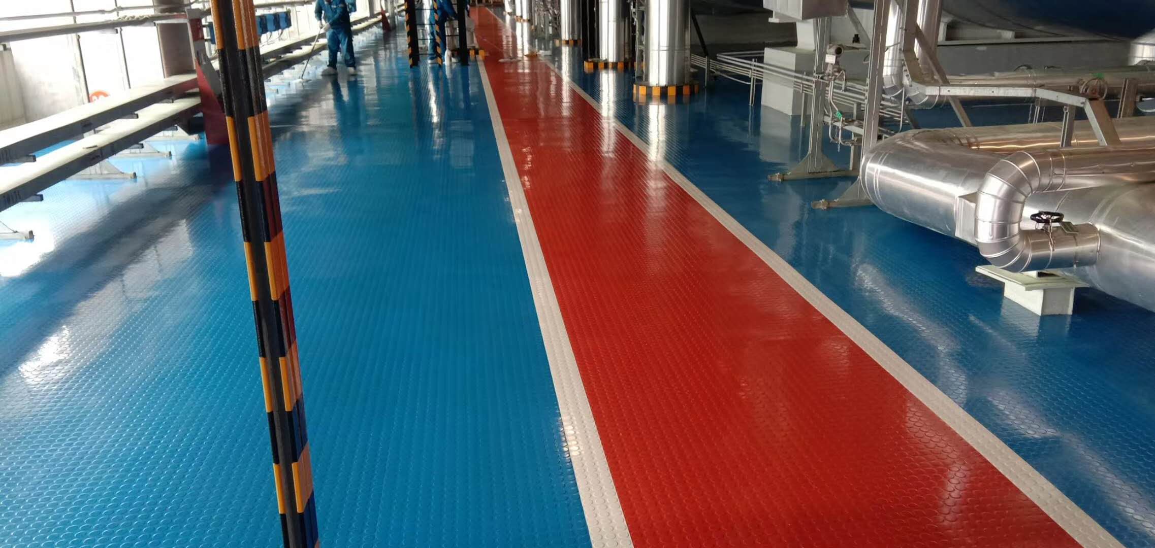 动车地铁防火橡胶地板和普通橡胶地板区分